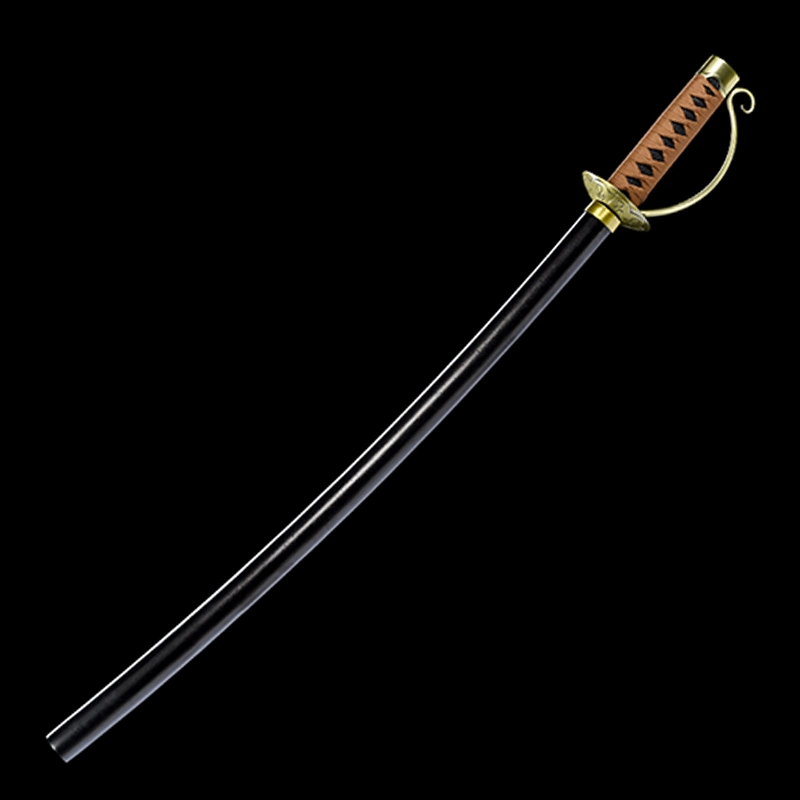 One Piece Carbon Steel Gol D Roger′s Sword Anime Cosplay