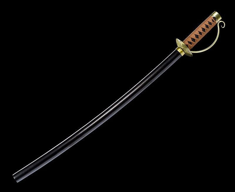 One Piece Carbon Steel Gol D Roger′s Sword Anime Cosplay