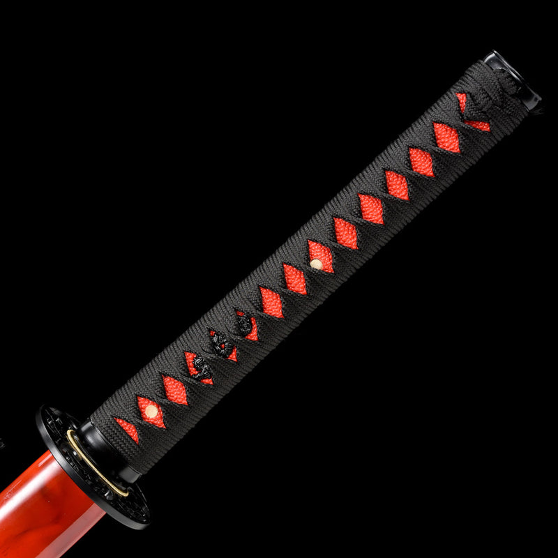 black and red sword