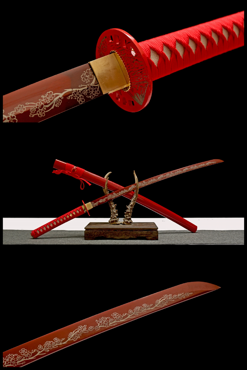 red samurai sword