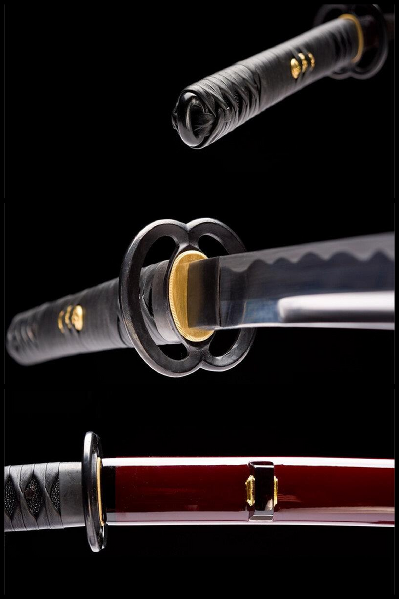 red samurai swords
