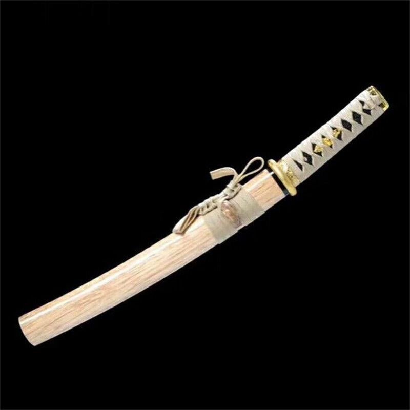 Hand Made High Quality T10 Steel Tanto Clay Tempered Real Hamon