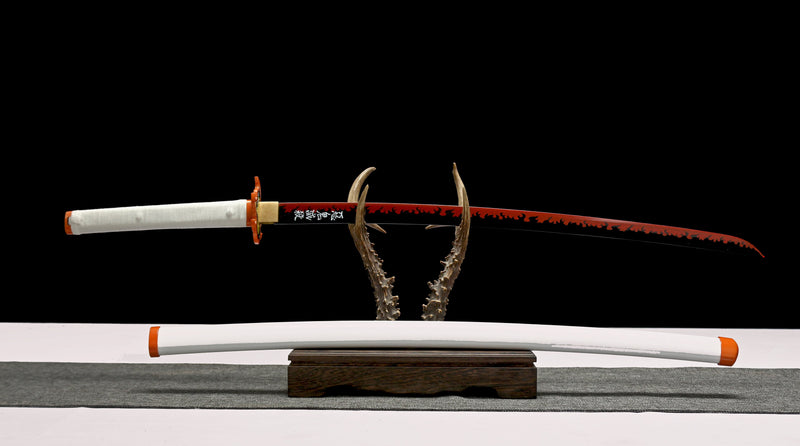 Demon Slayer Kyojuro Rengoku's Cosplay Replica Katana - Kanu Swords